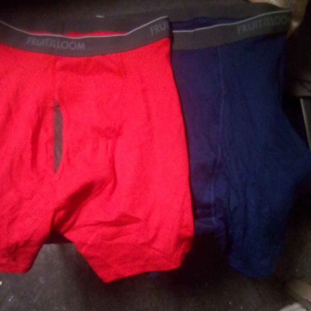 Two pair boxer briefs new